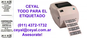 50 x 25 ROLLO DE ETIQUETAS