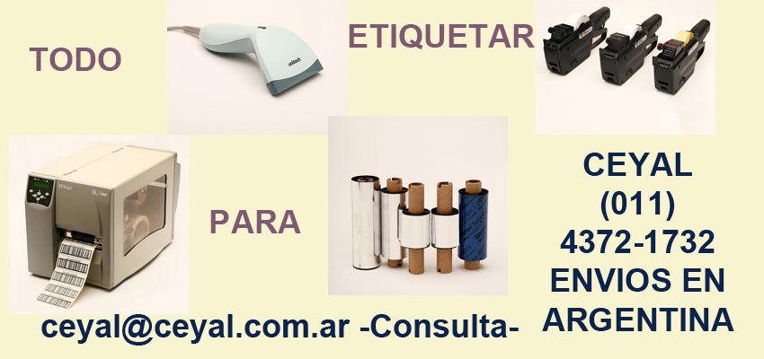 ROLLOS DE ETIQUETAS PARA DATAMAX