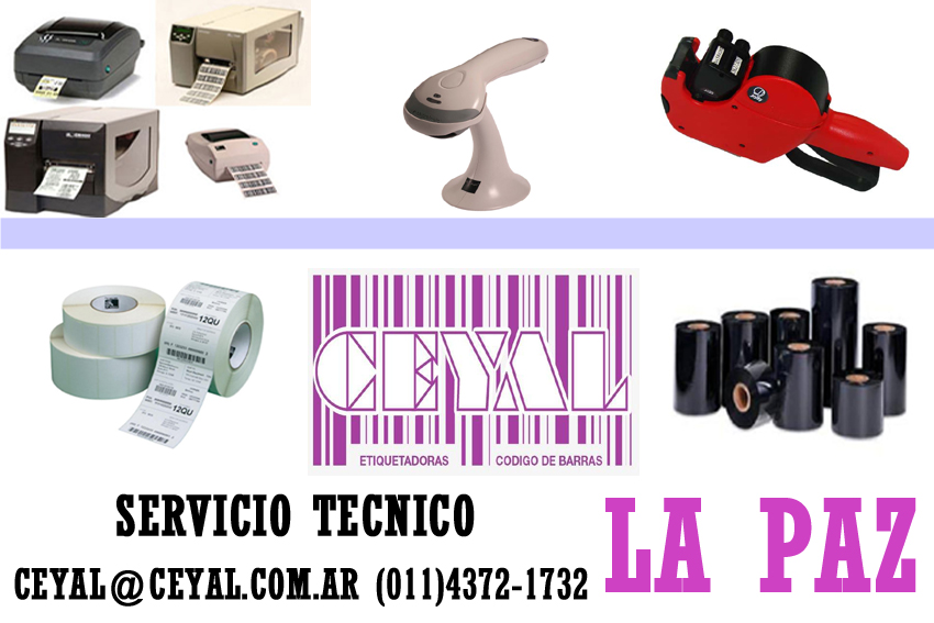 INSUMO PARA IMPRIMIR ETIQUETAS AUTOADHESIVAS ZEBRA LA PAZ