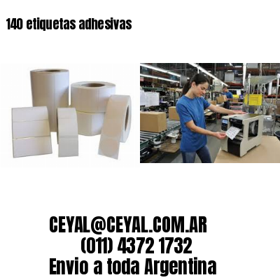 140 etiquetas adhesivas