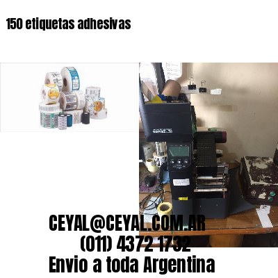 150 etiquetas adhesivas