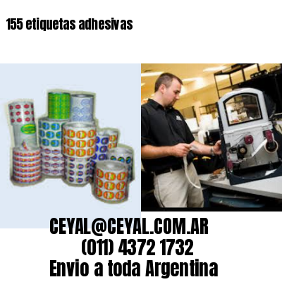 155 etiquetas adhesivas