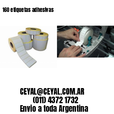 160 etiquetas adhesivas