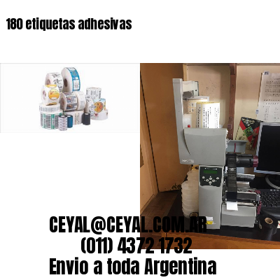 180 etiquetas adhesivas
