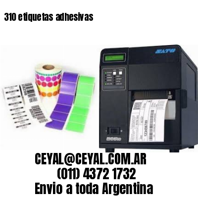 310 etiquetas adhesivas