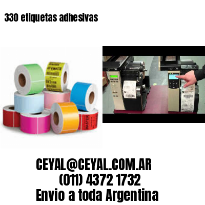 330 etiquetas adhesivas