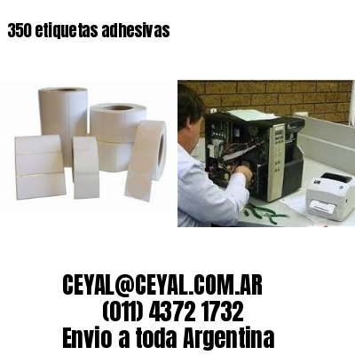 350 etiquetas adhesivas