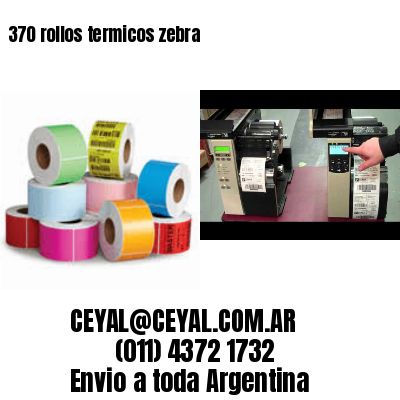 370 rollos termicos zebra