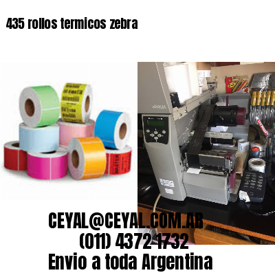 435 rollos termicos zebra