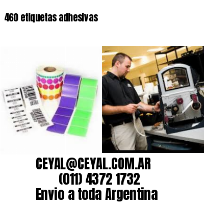 460 etiquetas adhesivas