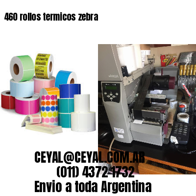 460 rollos termicos zebra