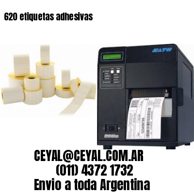 620 etiquetas adhesivas