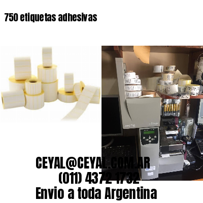 750 etiquetas adhesivas