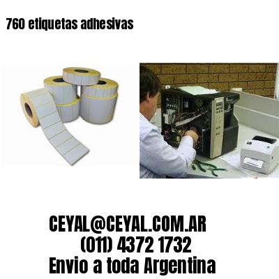 760 etiquetas adhesivas