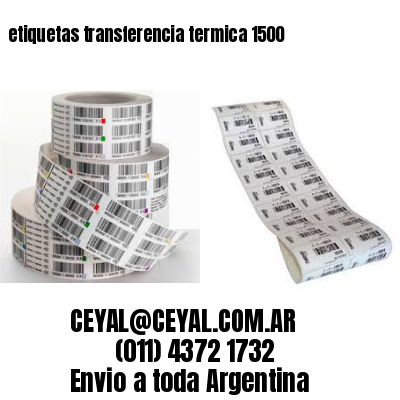etiquetas transferencia termica 1500
