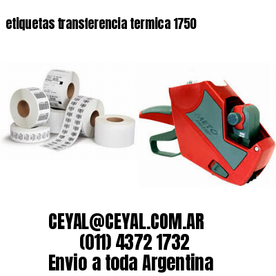 etiquetas transferencia termica 1750