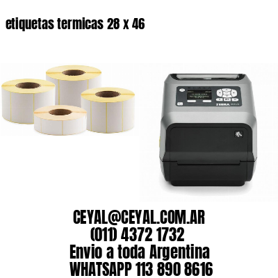 etiquetas termicas 28 x 46