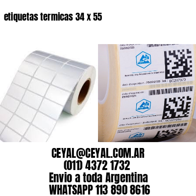 etiquetas termicas 34 x 55