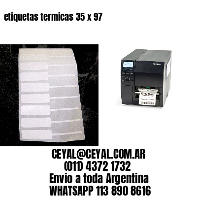 etiquetas termicas 35 x 97
