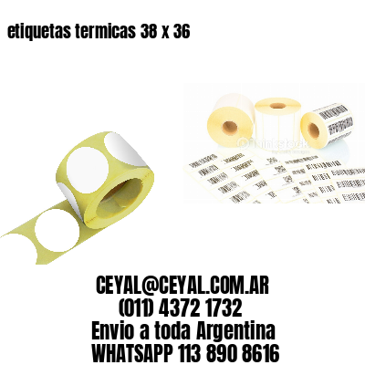 etiquetas termicas 38 x 36