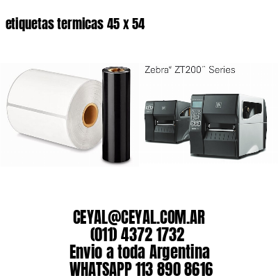 etiquetas termicas 45 x 54