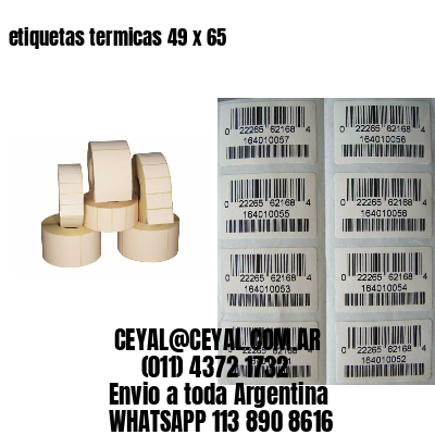 etiquetas termicas 49 x 65
