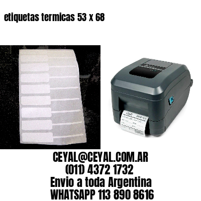 etiquetas termicas 53 x 68