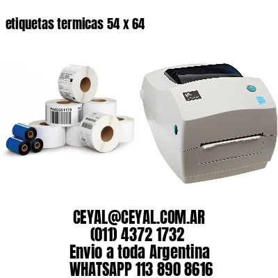 etiquetas termicas 54 x 64