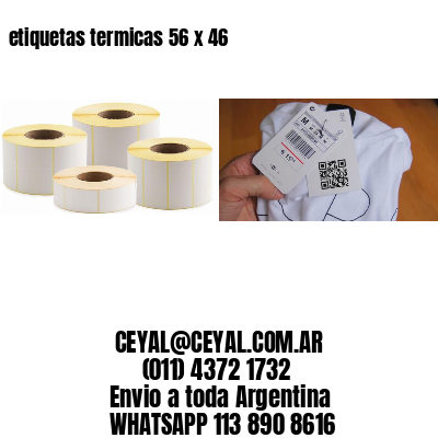 etiquetas termicas 56 x 46