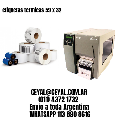 etiquetas termicas 59 x 32