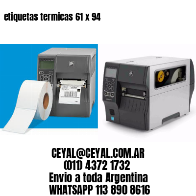 etiquetas termicas 61 x 94