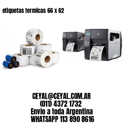 etiquetas termicas 66 x 62