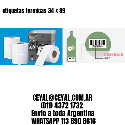 etiquetas termicas 34 x 89