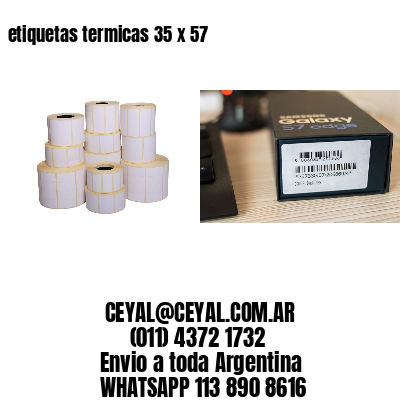 etiquetas termicas 35 x 57