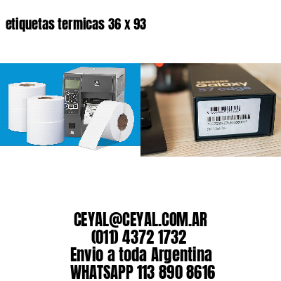 etiquetas termicas 36 x 93