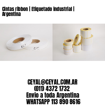 Cintas ribbon | Etiquetado industrial | Argentina