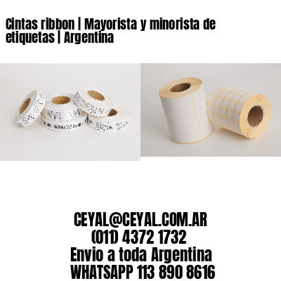 Cintas ribbon | Mayorista y minorista de etiquetas | Argentina