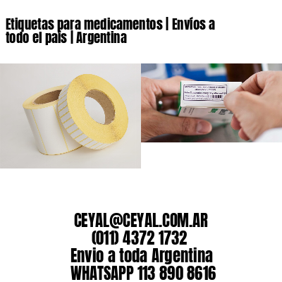 Etiquetas para medicamentos | Envíos a todo el país | Argentina