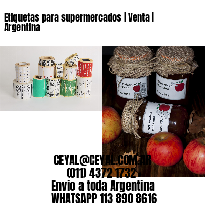 Etiquetas para supermercados | Venta | Argentina
