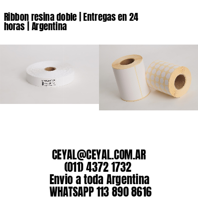 Ribbon resina doble | Entregas en 24 horas | Argentina