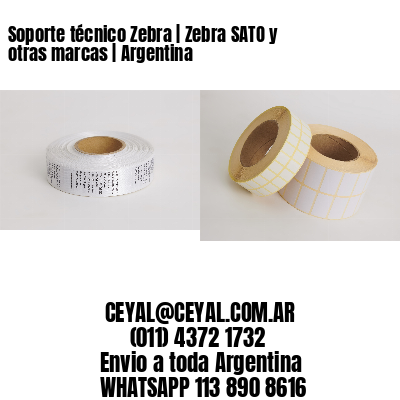 Soporte técnico Zebra | Zebra SATO y otras marcas | Argentina