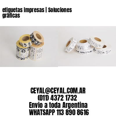 etiquetas impresas | Soluciones gráficas