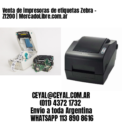 Venta de impresoras de etiquetas Zebra – Zt200 | MercadoLibre.com.ar