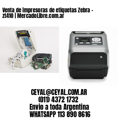 Venta de impresoras de etiquetas Zebra – zt410 | MercadoLibre.com.ar