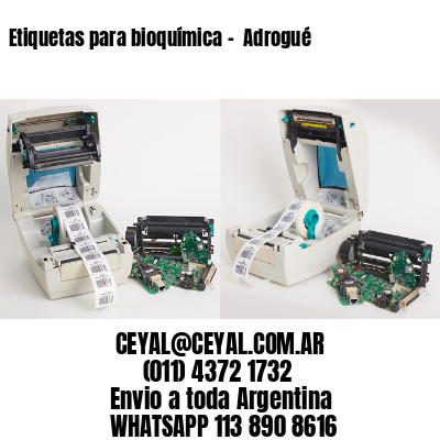 Etiquetas para bioquímica –  Adrogué