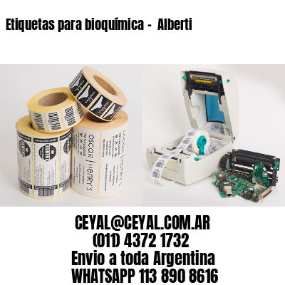 Etiquetas para bioquímica –  Alberti