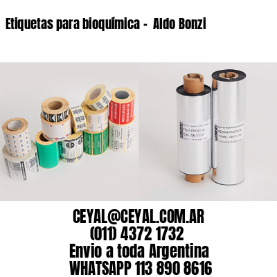 Etiquetas para bioquímica –  Aldo Bonzi