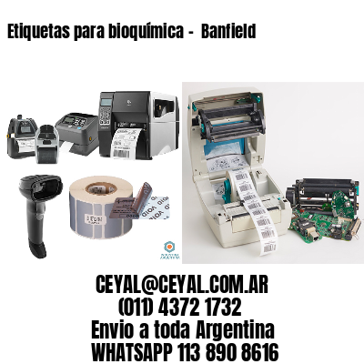 Etiquetas para bioquímica –  Banfield