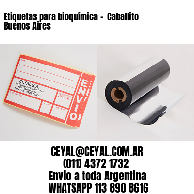 Etiquetas para bioquímica –  Caballito Buenos Aires