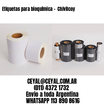 Etiquetas para bioquímica –  Chivilcoy